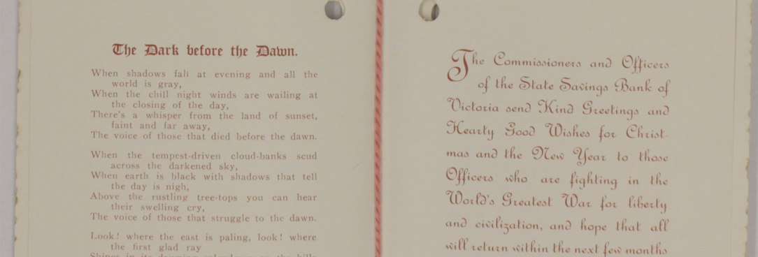 Christmas wishes snapshot of a christmas card